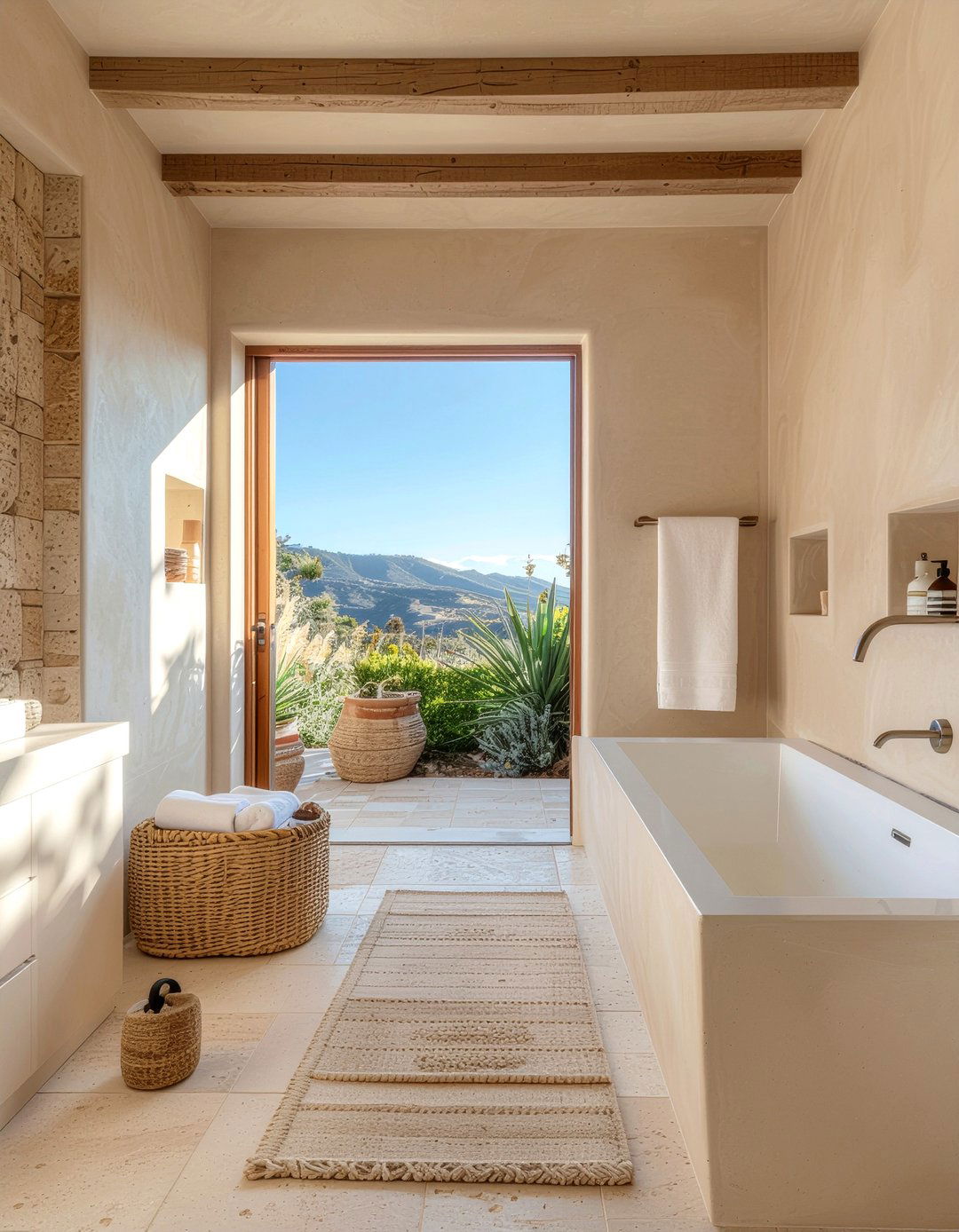 Beige bathroom - 30 small bathroom color ideas