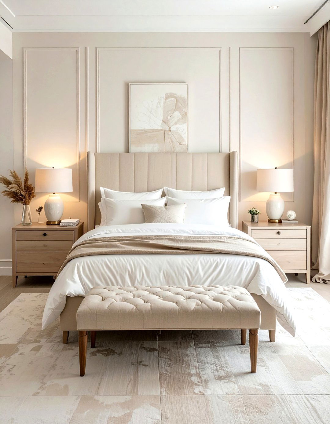 Beige bedroom - 30 beige decor ideas