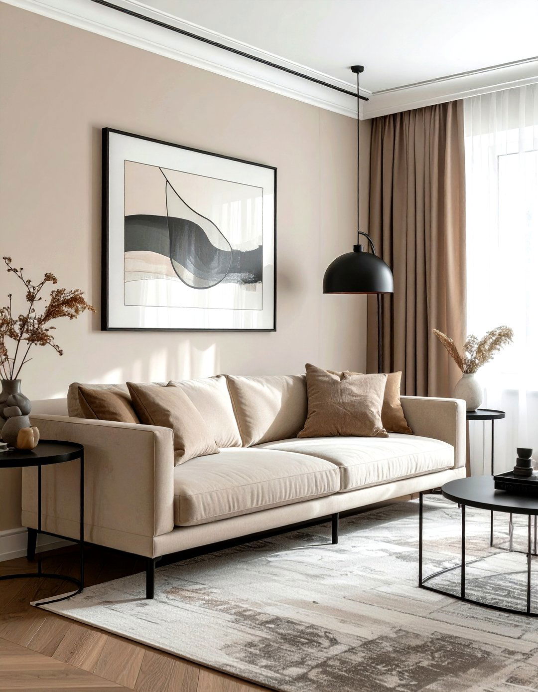 30 Modern Beige Living Room Ideas for a Warm, Minimalist Space