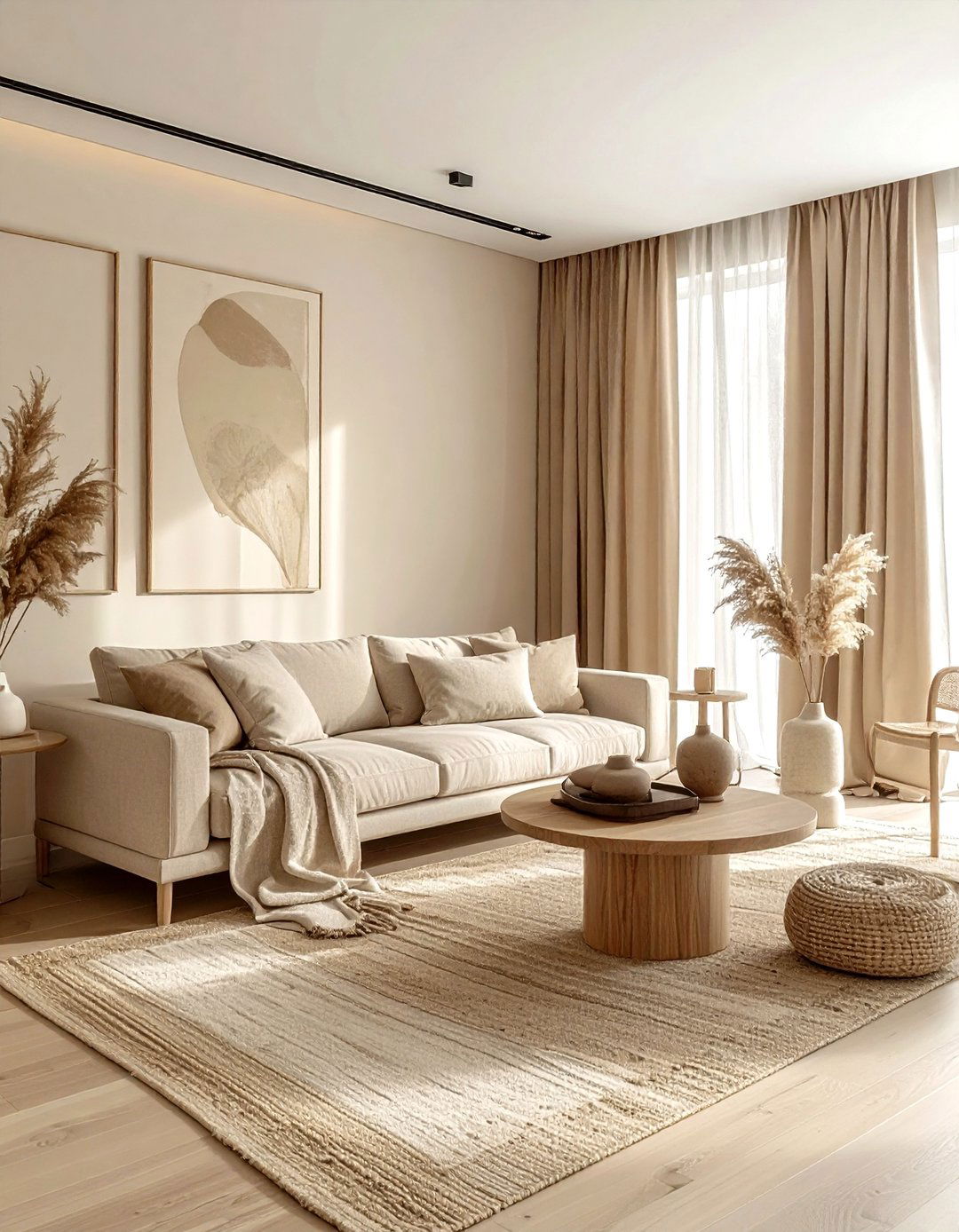 Beige color palette - 30 Scandinavian minimalist decor ideas