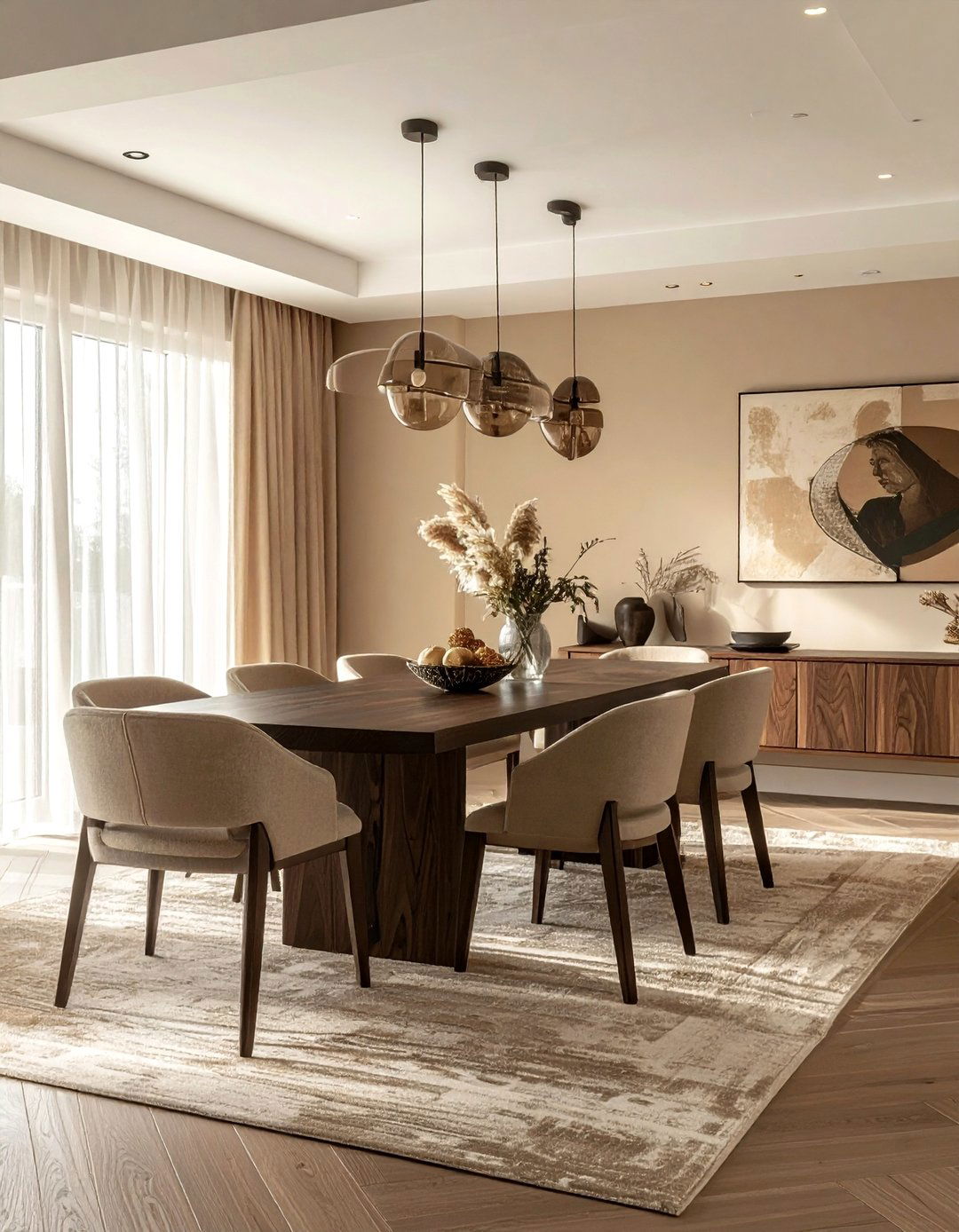 Beige dining room - 30 dining room paint colors