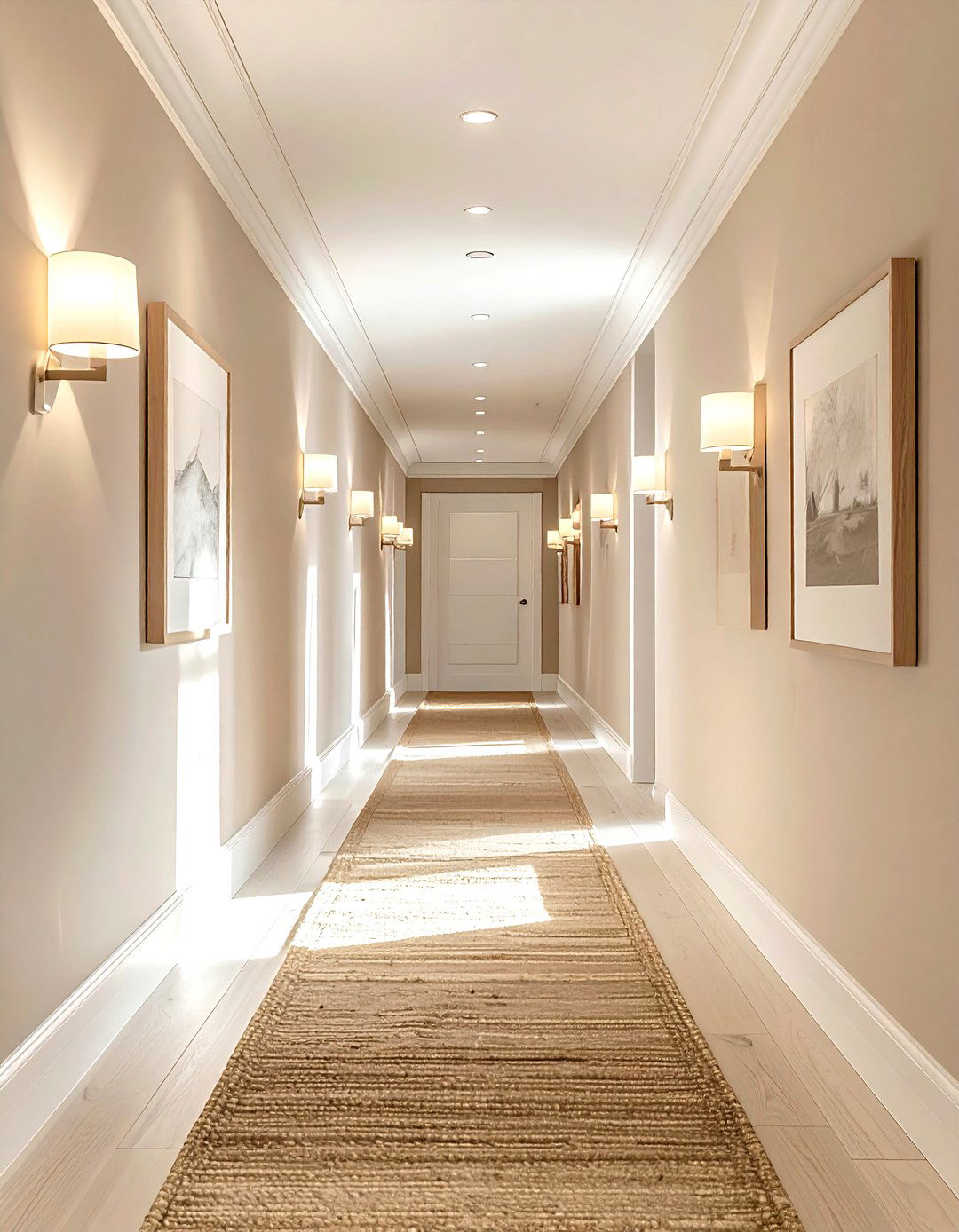 Beige hallway - 30 beige decor ideas