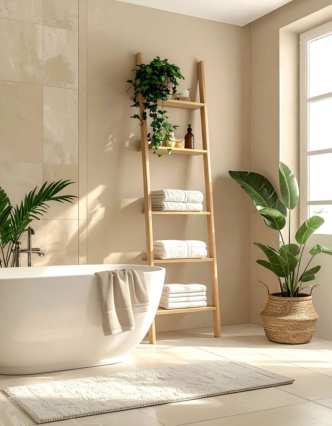 30 Unique Beige Bathroom Furniture Ideas for Modern Spas