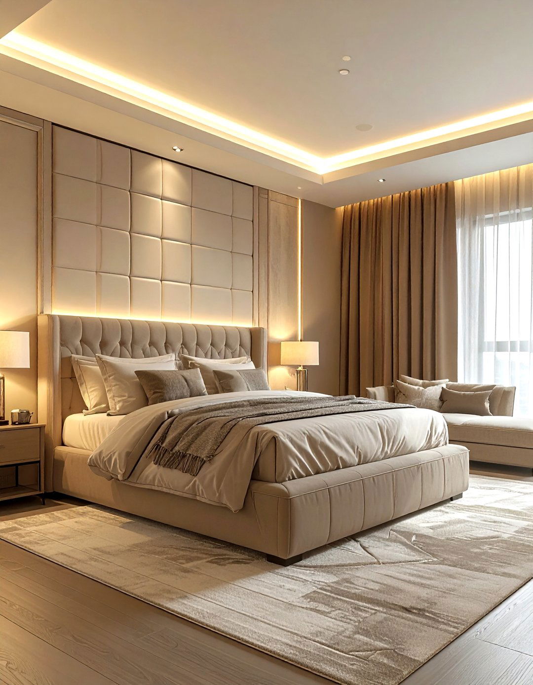 Beige master bedroom - 30 beige bedroom decor ideas