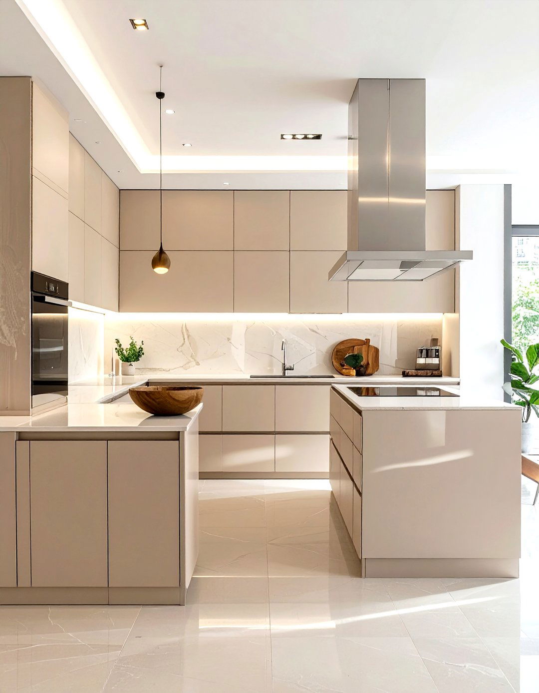 Beige minimalist kitchen - 30 beige decor ideas