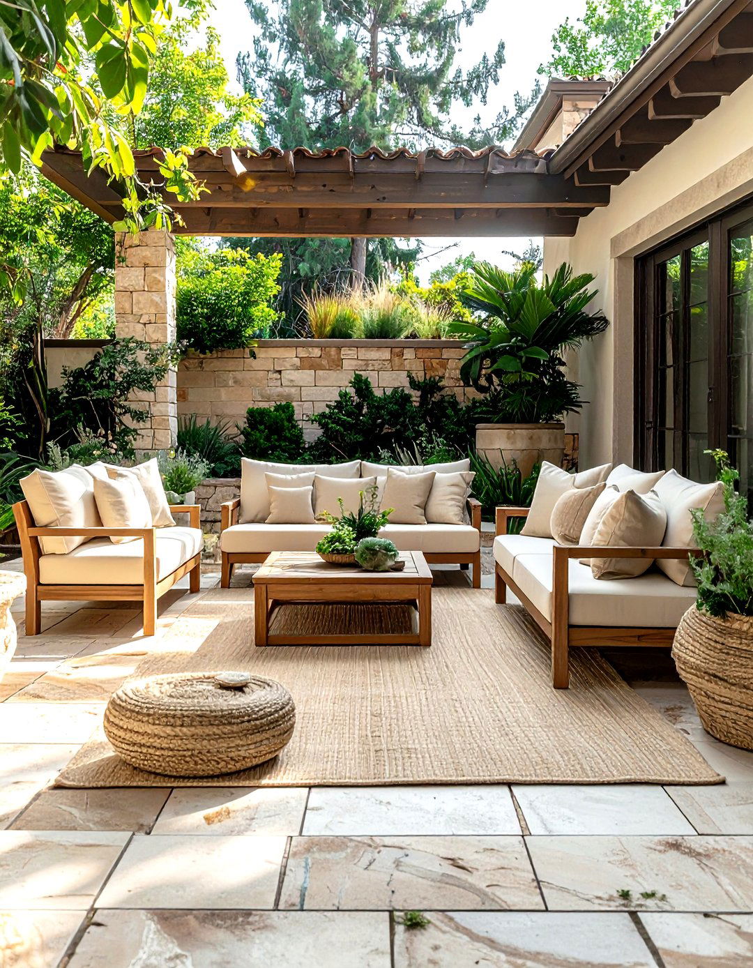 Beige patio - 30 beige decor ideas