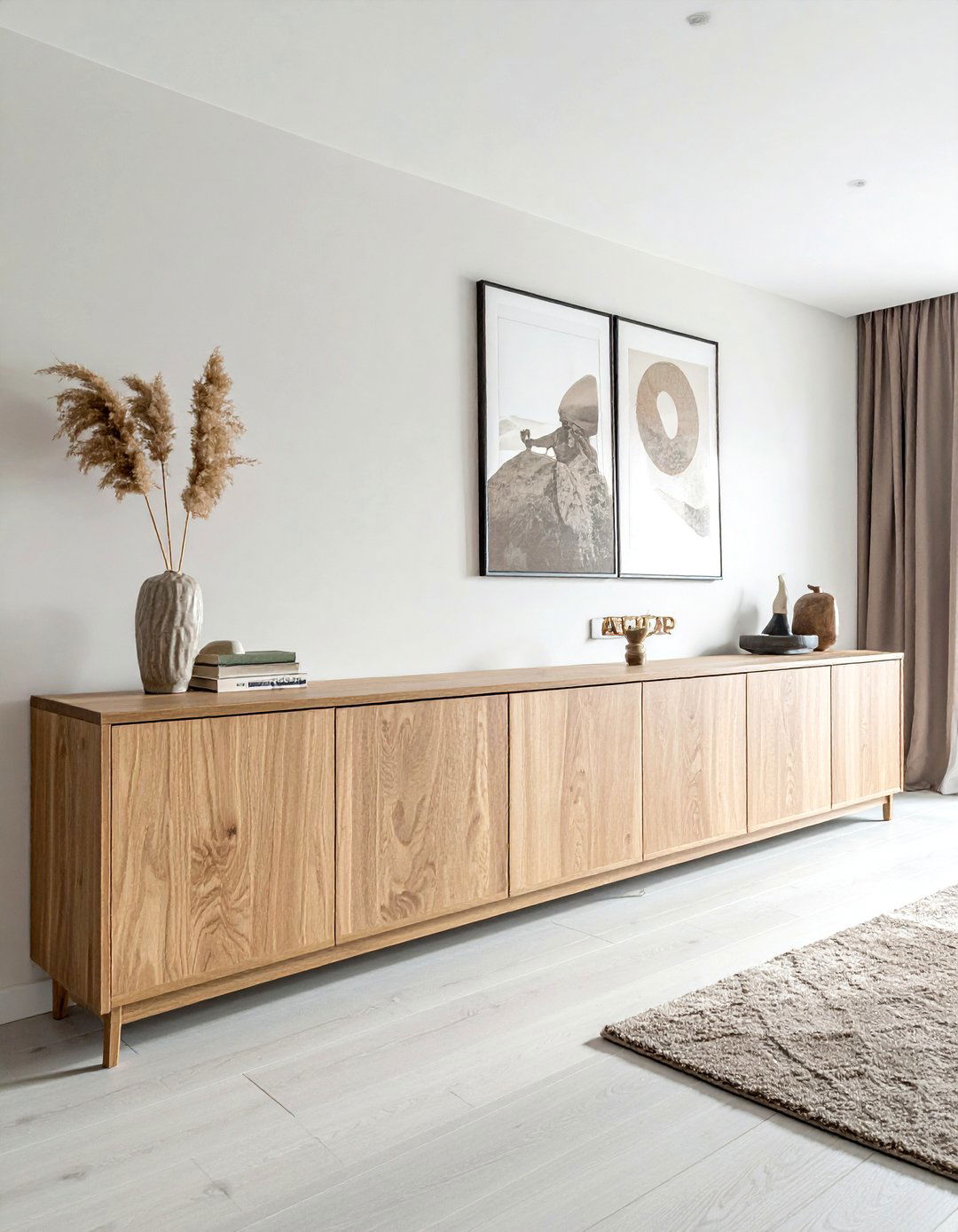 Beige sideboard living room - 30 beige living room furniture ideas