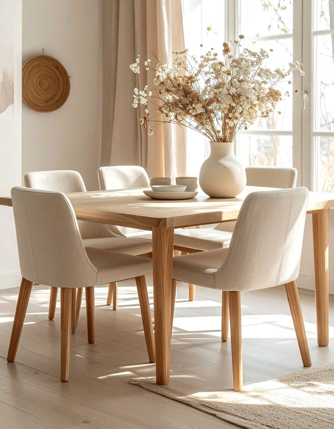 Beige slipcovered dining chairs - 30 slipcovered dining chair ideas