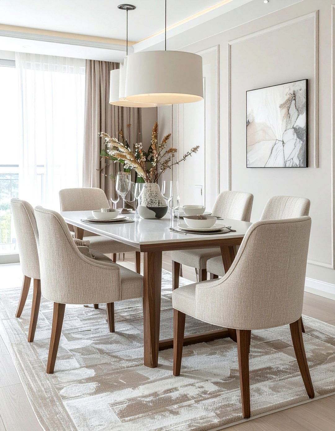 30 Beige Dining Room Accessories Ideas for Stylish Spaces