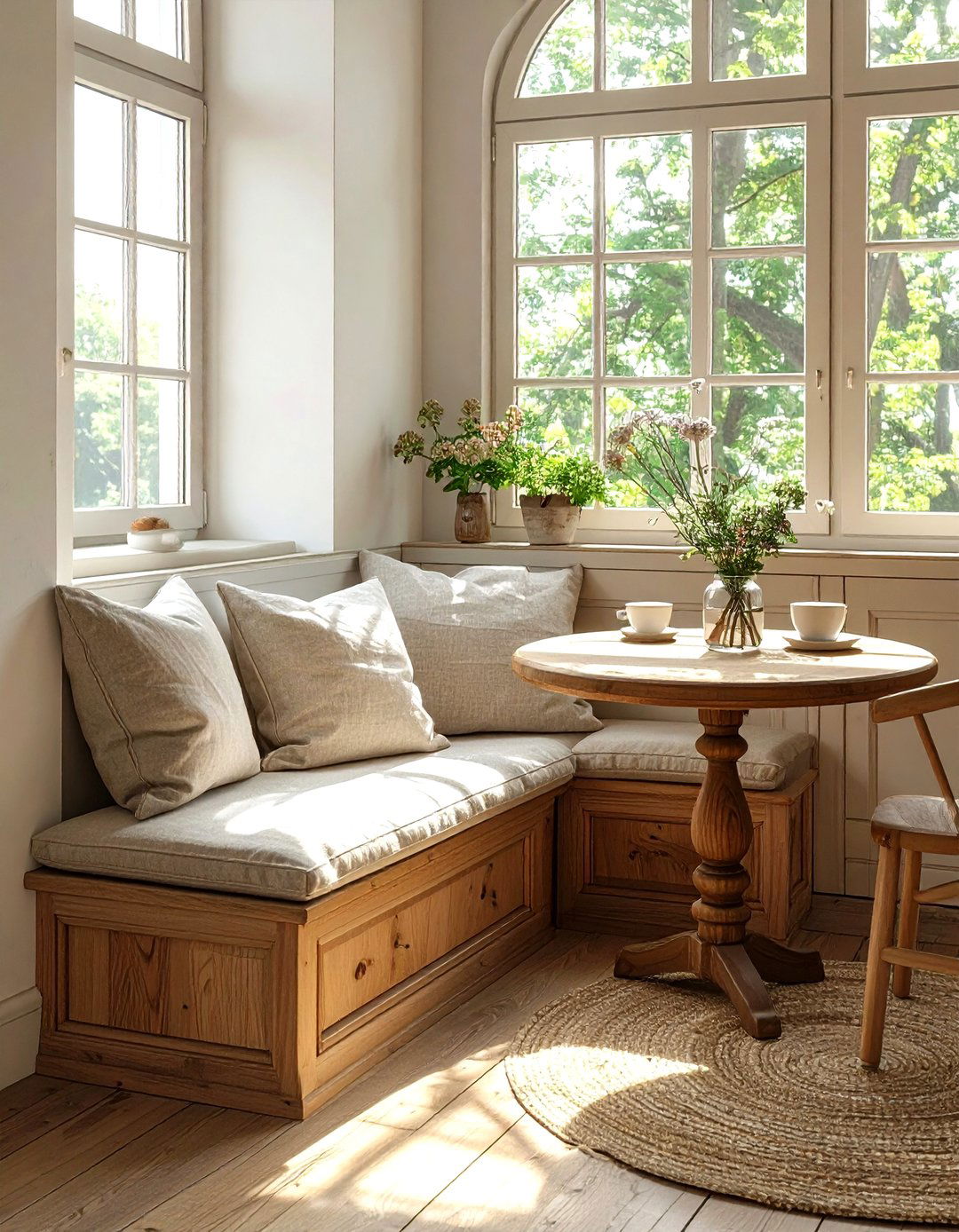 Belgian breakfast nook - 30 Belgian dining room ideas