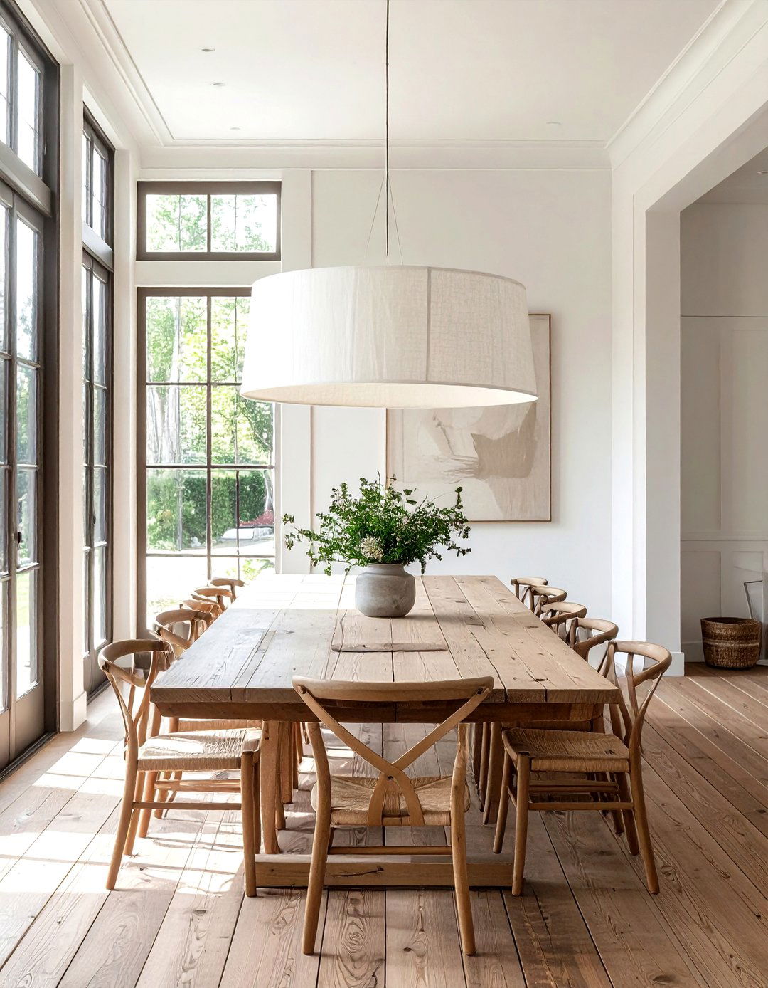 Belgian style pendant light - 30 Belgian dining room ideas