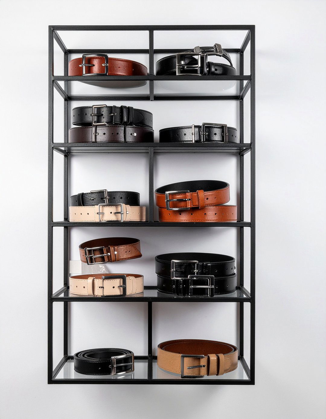 Belt Display Case - 30 bedroom belt organizers
