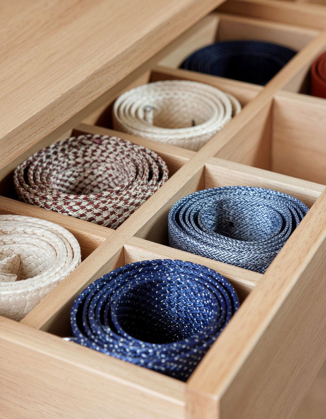 Belt Drawer Organizer - 30 bedroom belt organizers