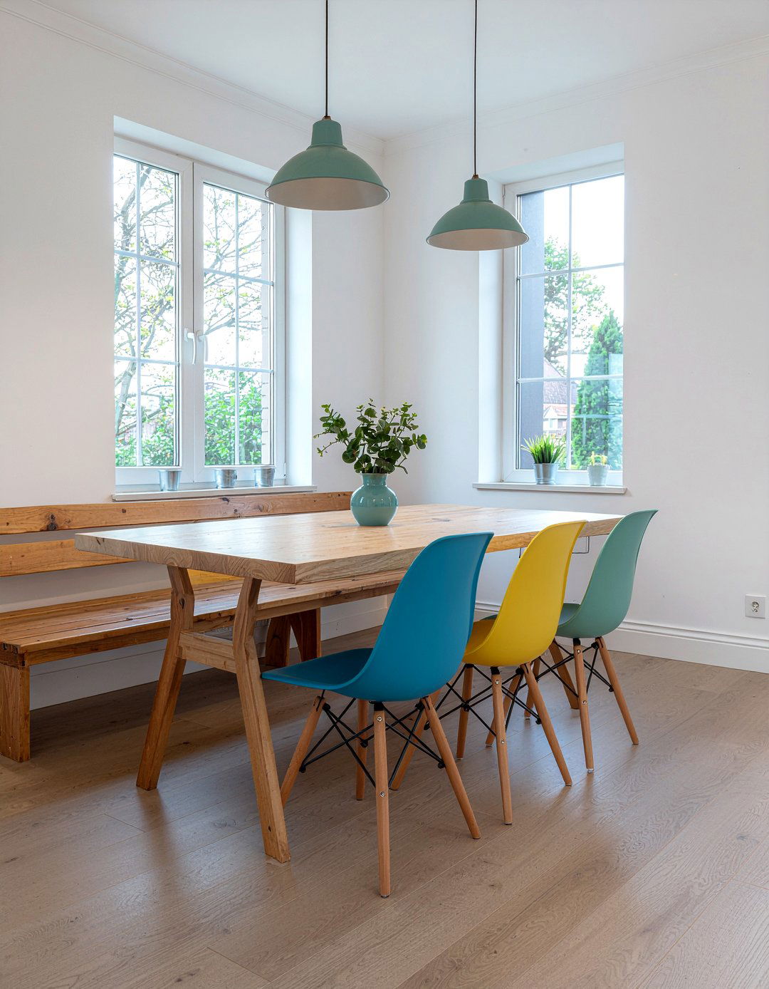 Bench And Chair Combo - 30 dining room seating for 8 ideas