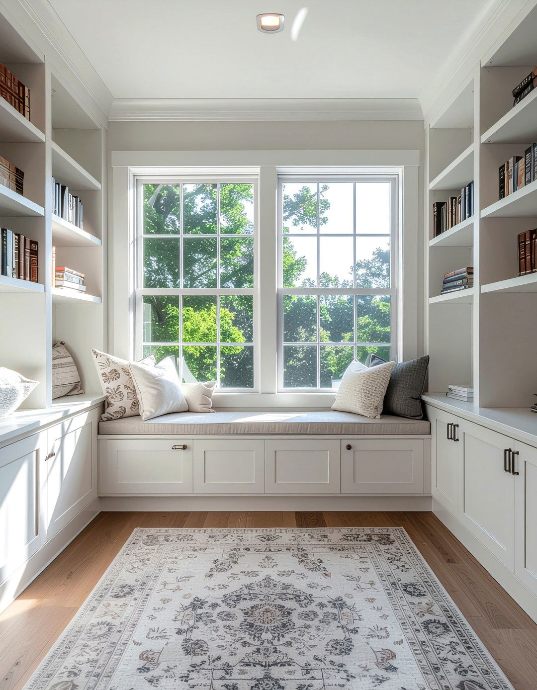 Bench Seat Window Cabinets - 30 bedroom built-in cabinets