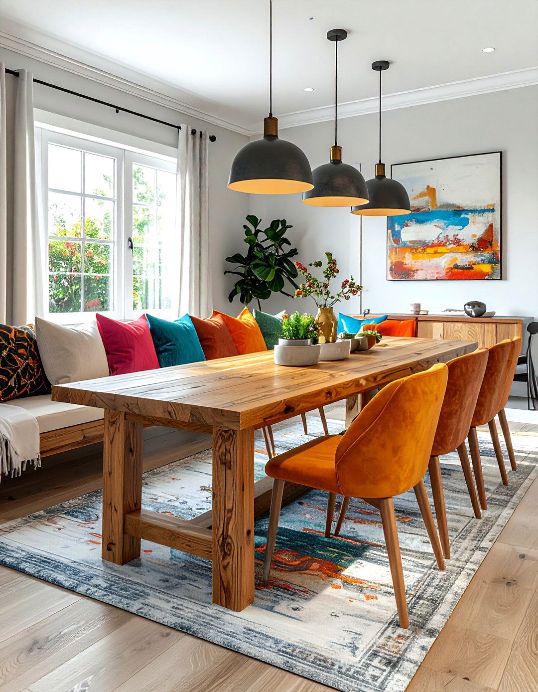 Bench Seating Dining Room - 30 dining room casual entertaining ideas
