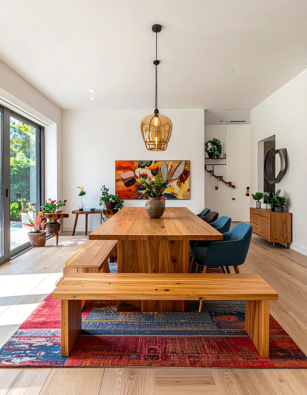 Bench Seating Dining Table - 30 timeless dining room ideas