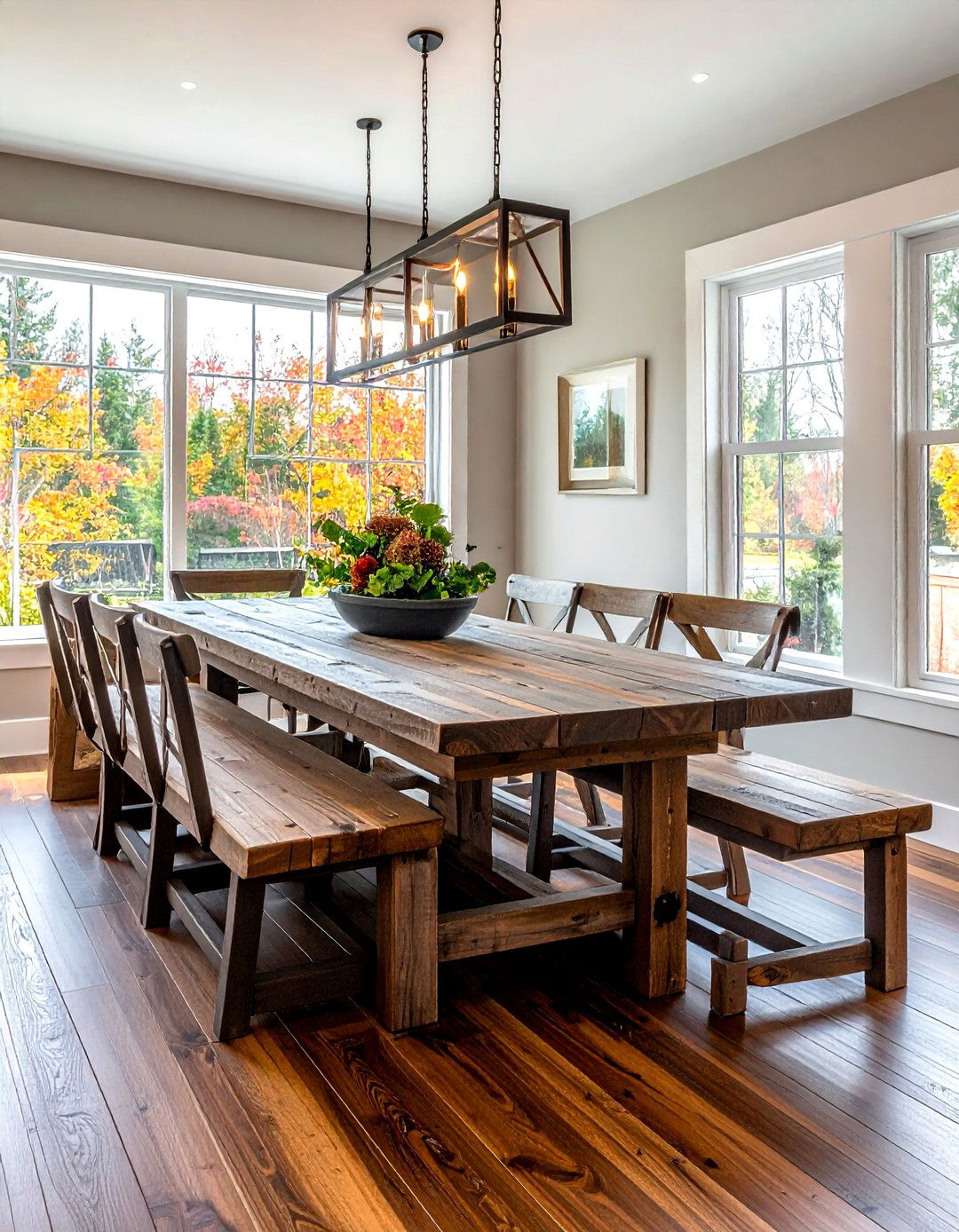 Bench seating dining room - 30 Tribeca dining room ideas