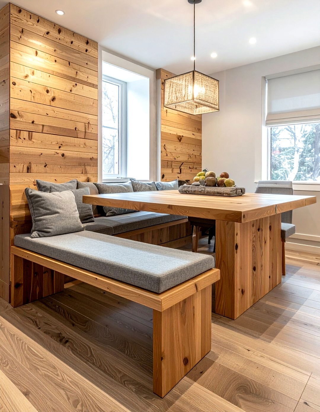 Bench seating dining room - 30 Finnish dining room ideas