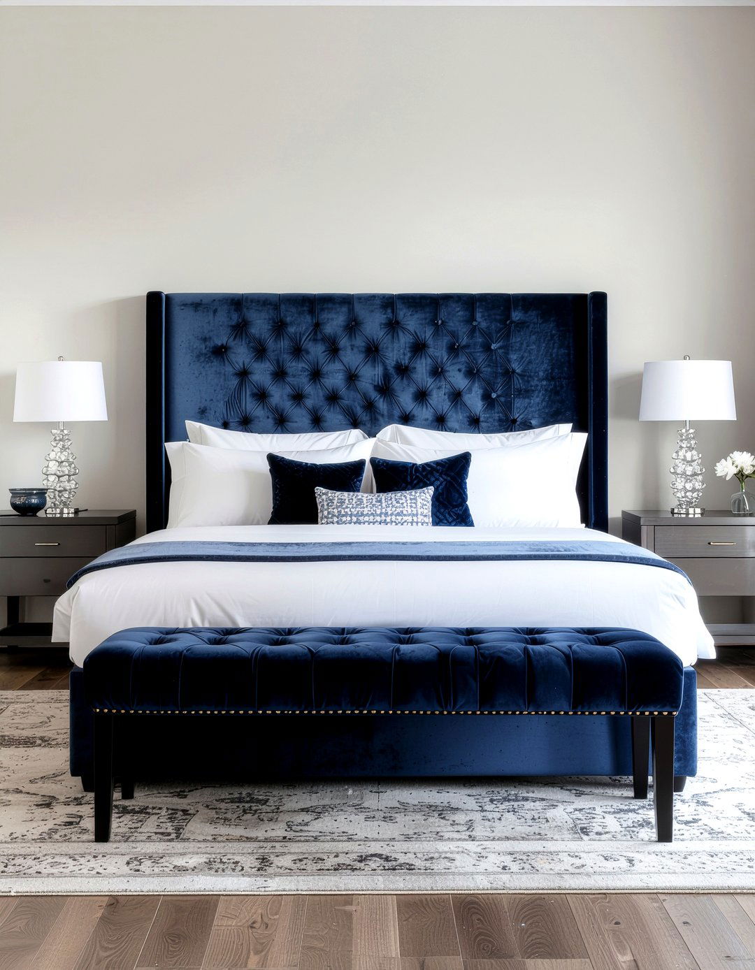 Bench with bolsters - 30 bedroom end of bed benches