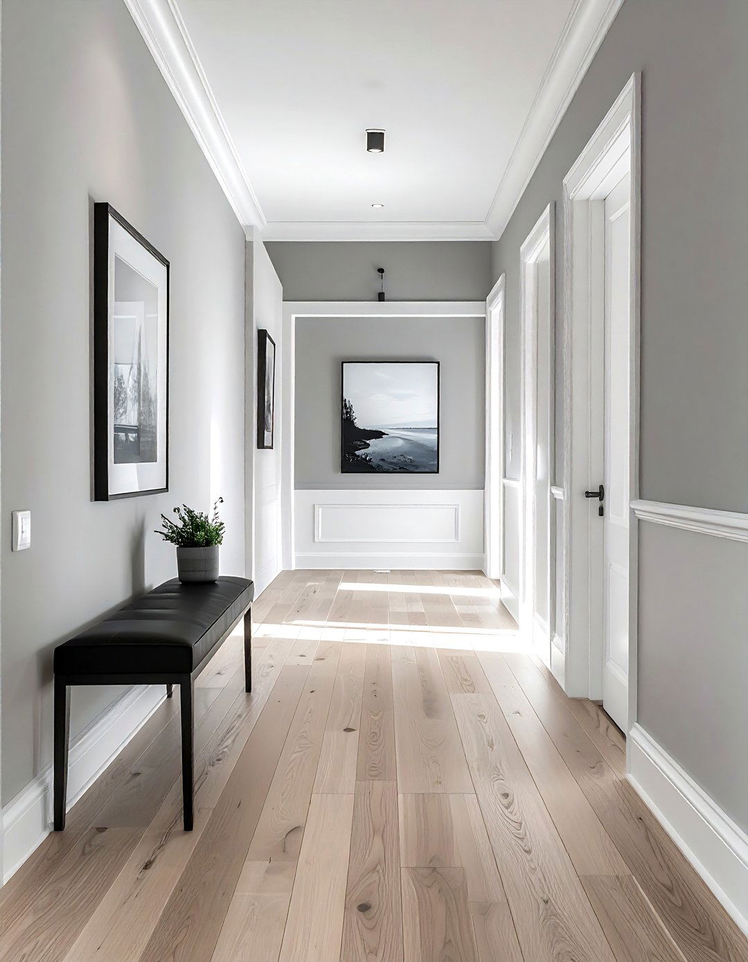 Benjamin Moore Classic Gray - 30 neutral paint color ideas
