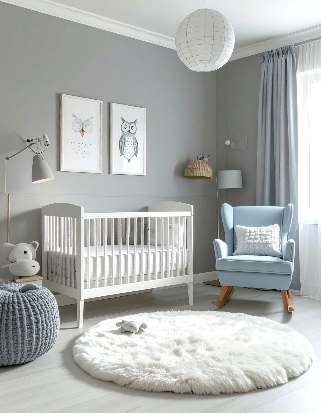 Benjamin Moore Gray Owl - 30 neutral paint color ideas