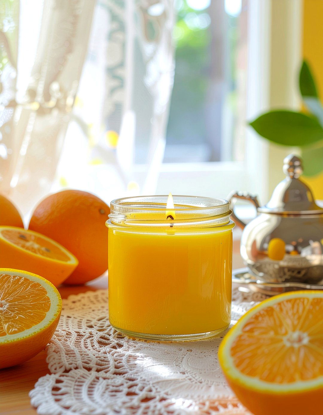 Bergamot citrus candle - 30 living room scented candles