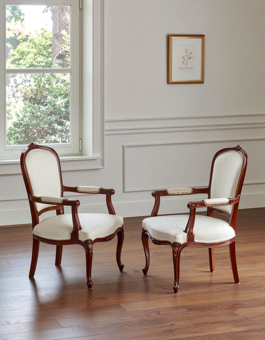 Bergere accent chair - 30 living room Regency furniture ideas