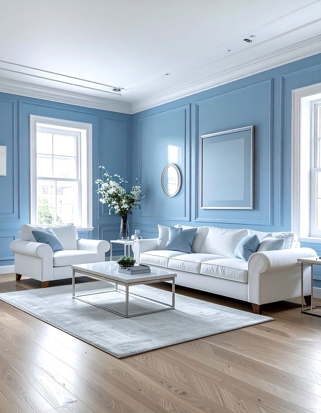 Berry purple living room - 30 living room purple walls