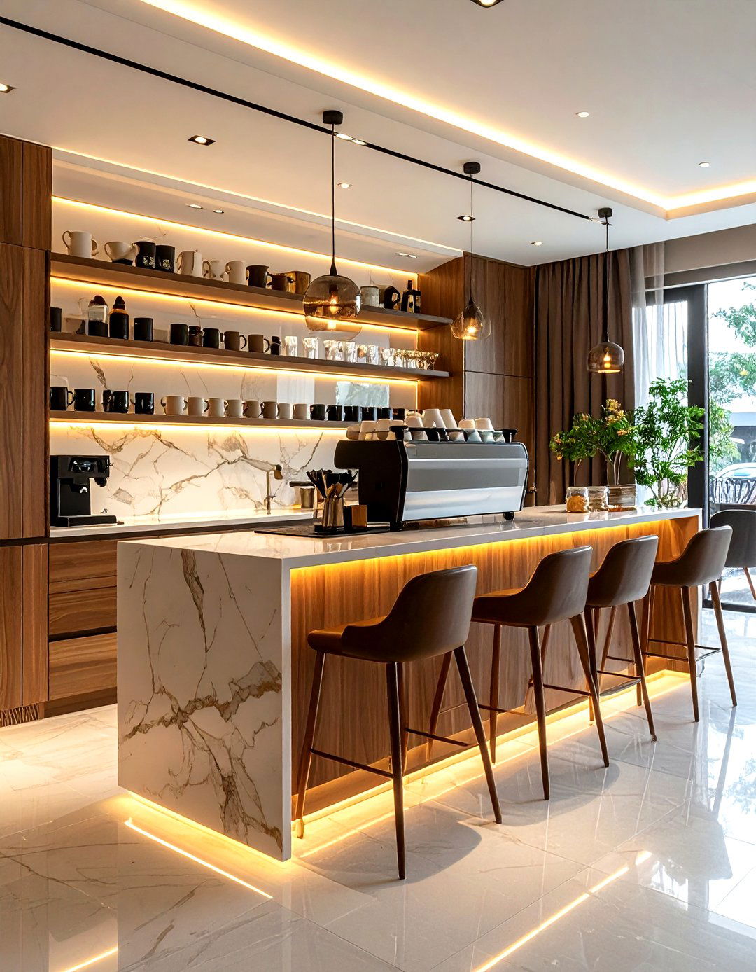 Bespoke Coffee Bar - 30 custom decor ideas