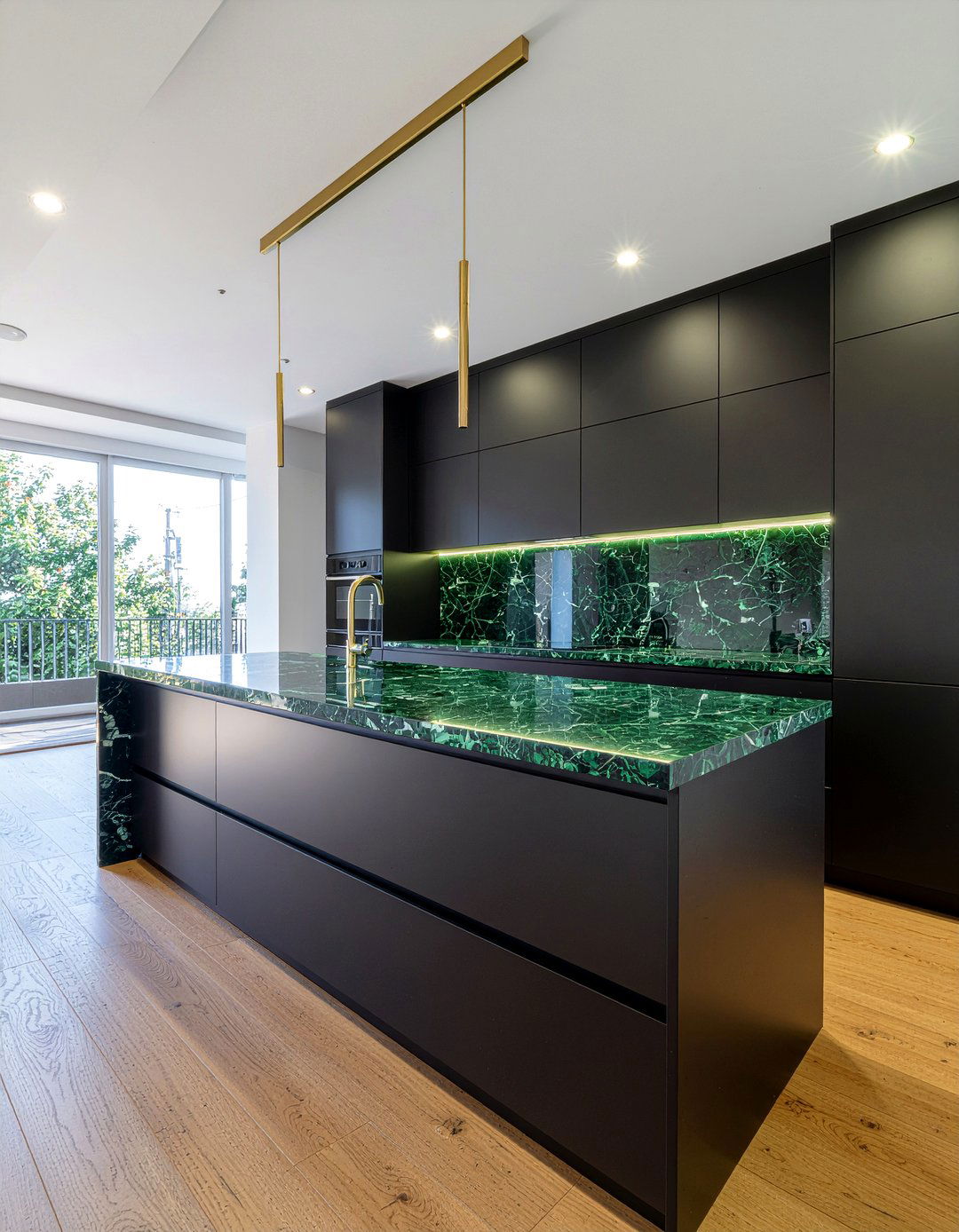 Bevel Top and Bottom Edge Countertop - 30 kitchen countertop edge ideas