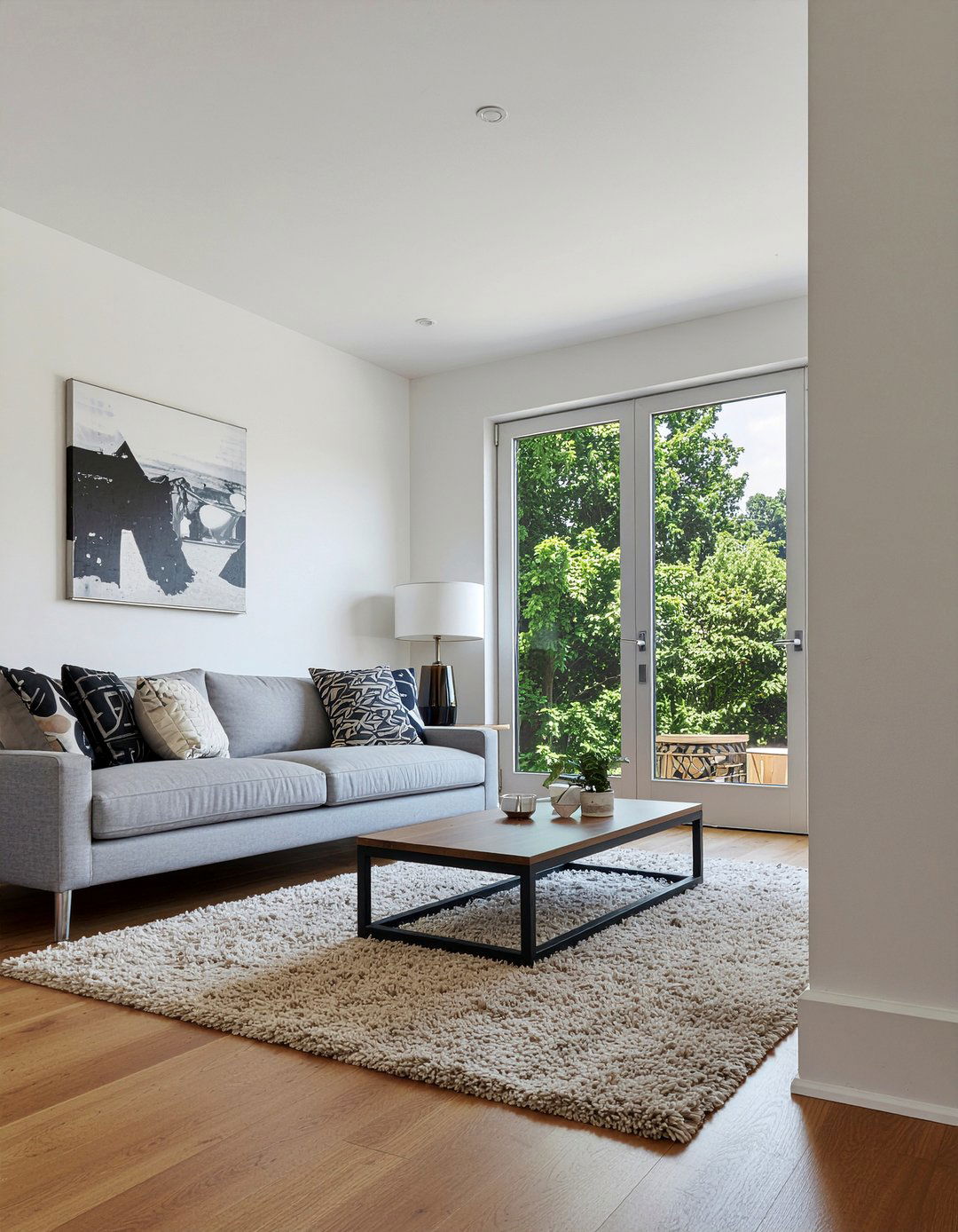 Beveled Edge Baseboard - 30 living room baseboards ideas