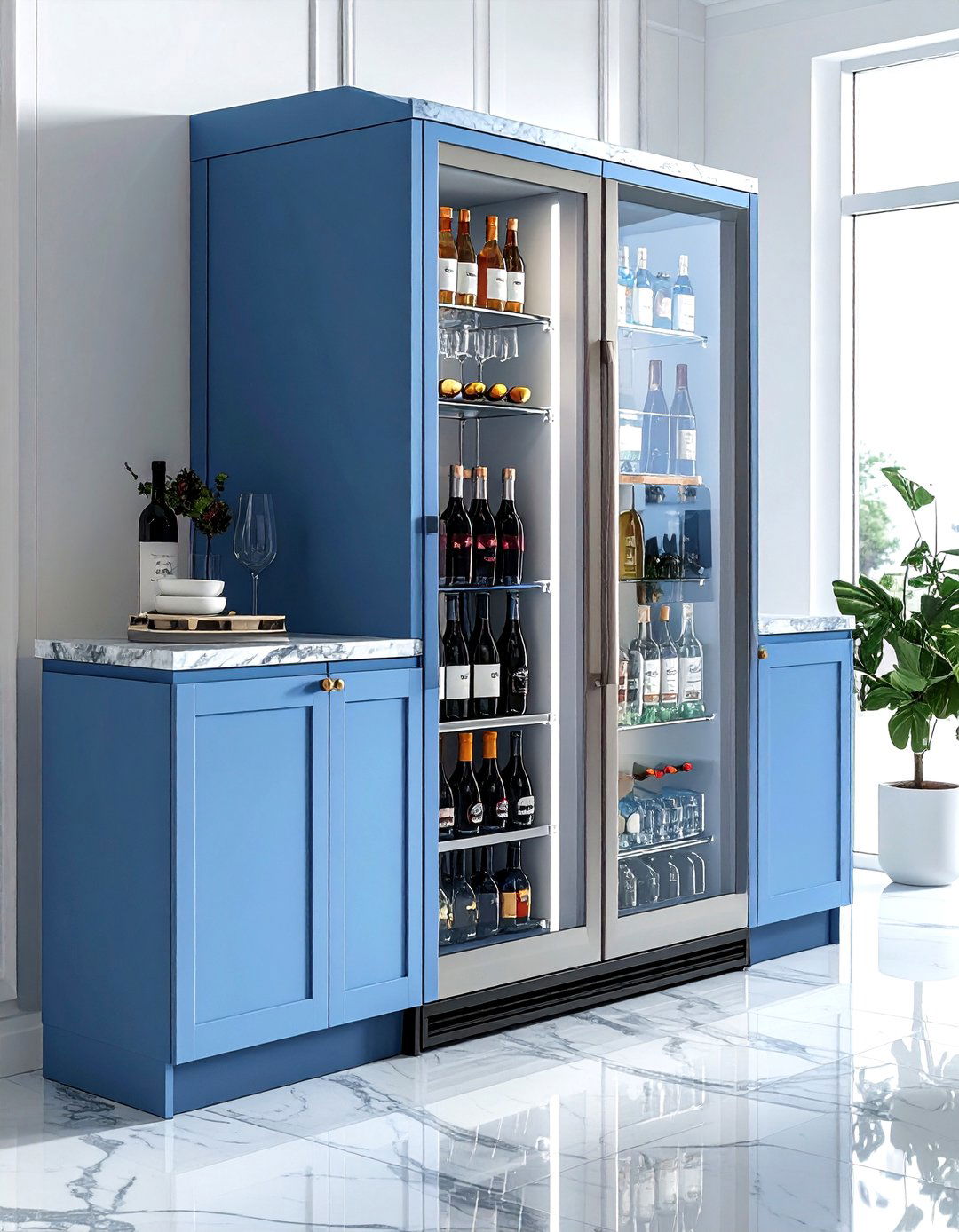 Beverage Center Refrigerator - 30 kitchen refrigerator ideas