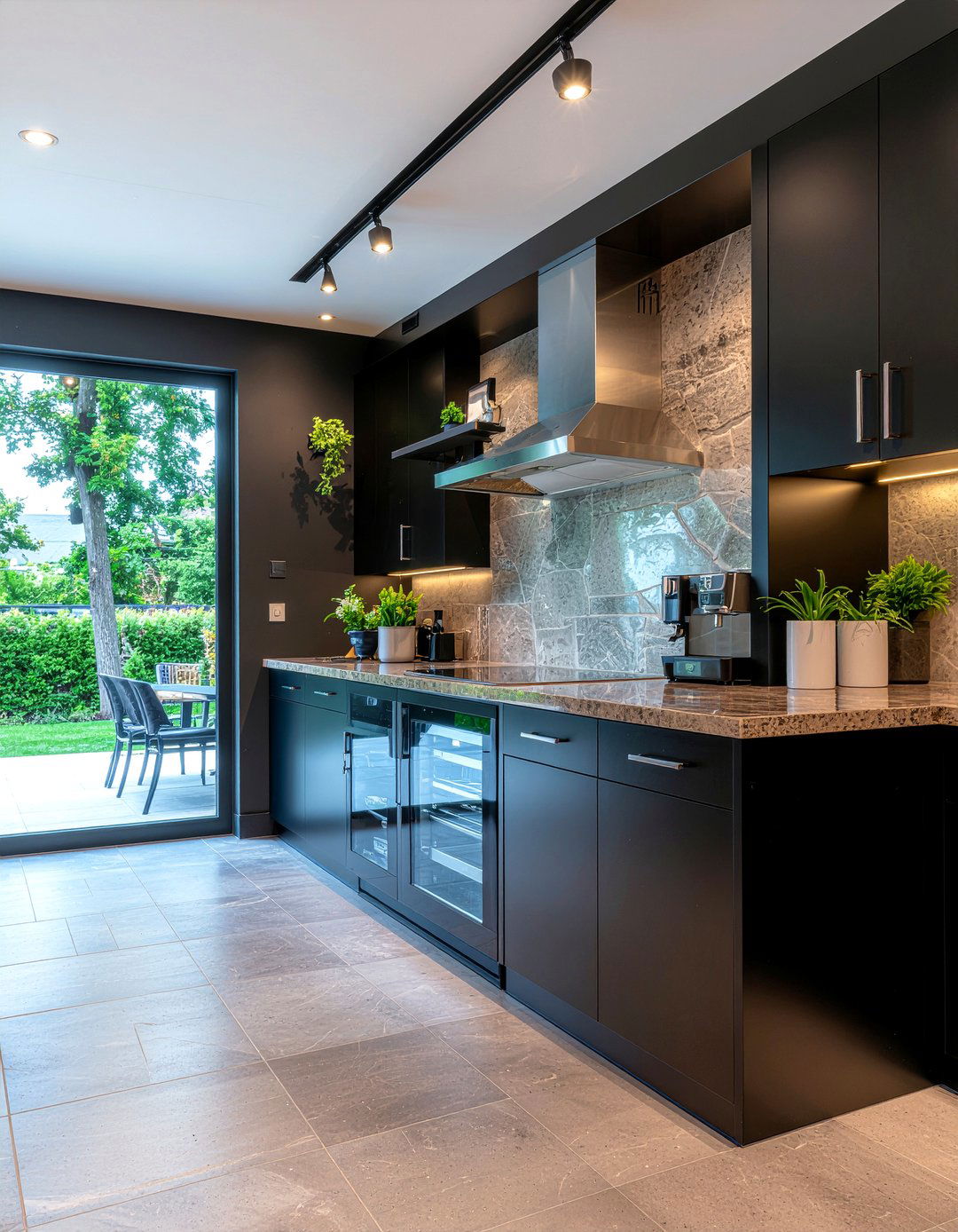 Beverage Station Kitchen Bump Out - 30 kitchen bump out ideas