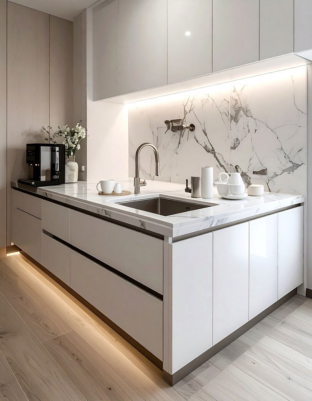 Beverage station dining built in - 30 dining room built-in buffet ideas