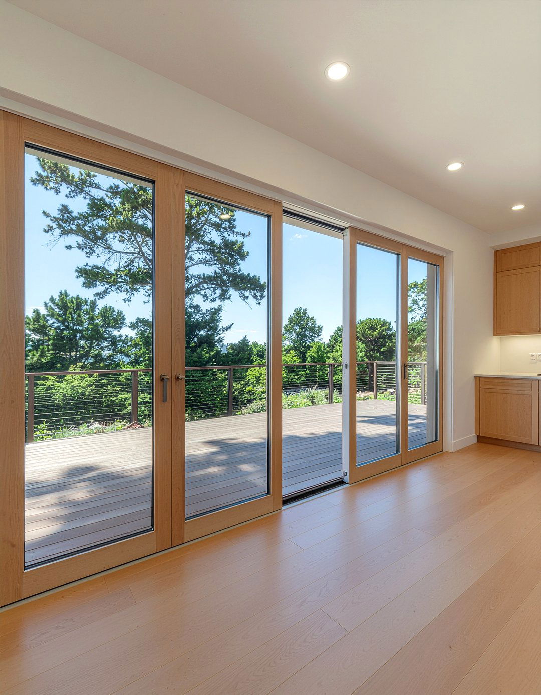 Bi fold kitchen doors - 30 kitchen exterior door ideas