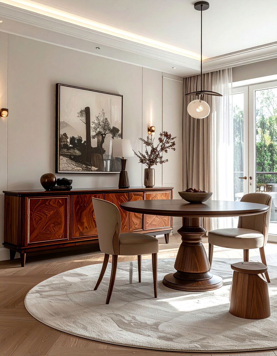 Biedermeier Dining Buffet - 30 antique buffet dining room ideas