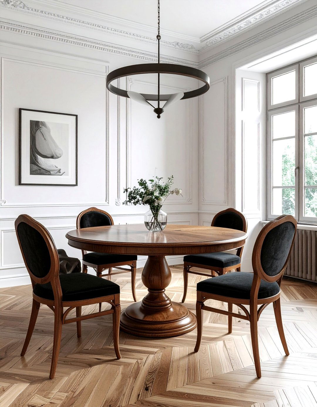 Biedermeier Dining Room - 30 antique dining room ideas