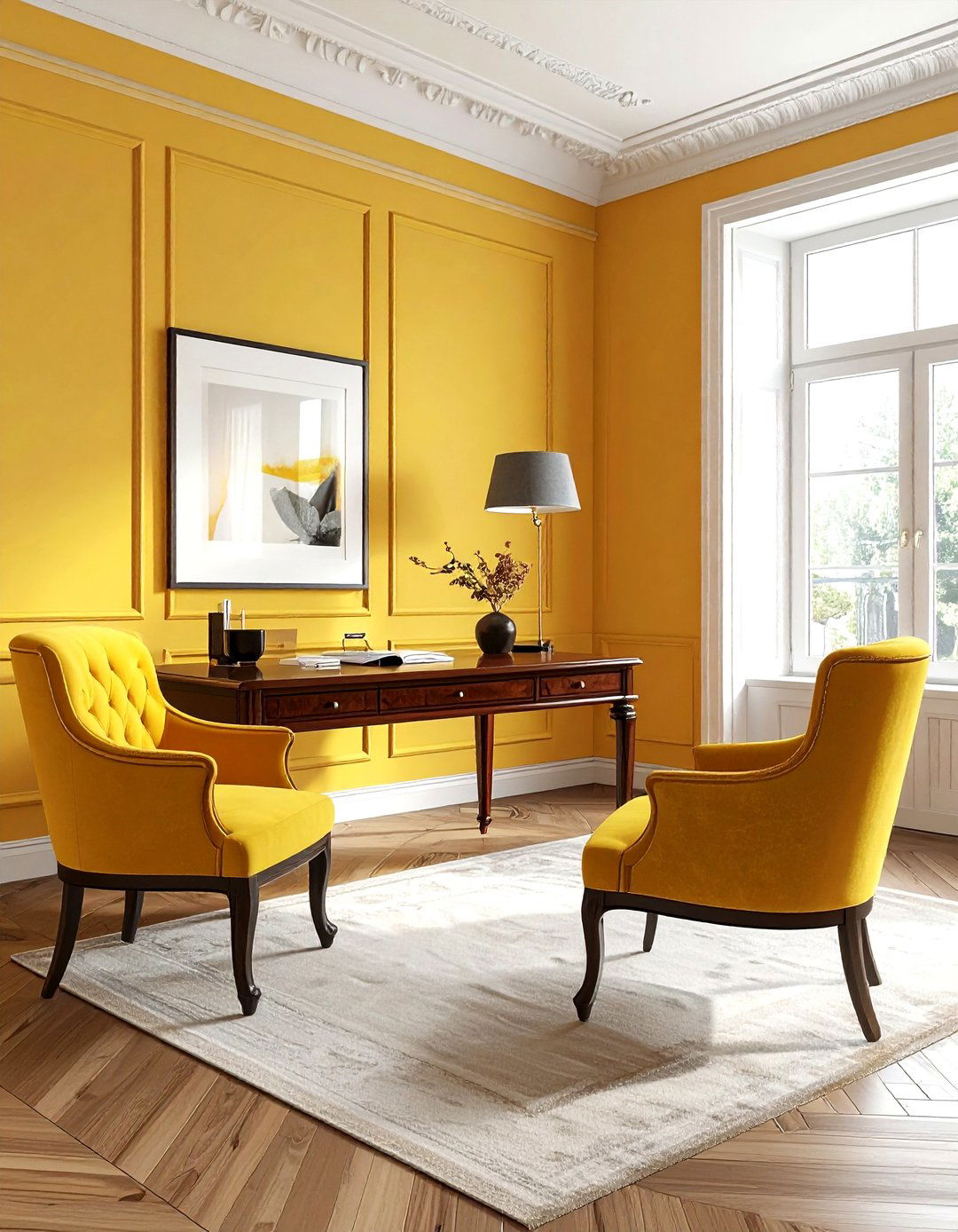 Biedermeier Study Room - 30 historic home decor ideas