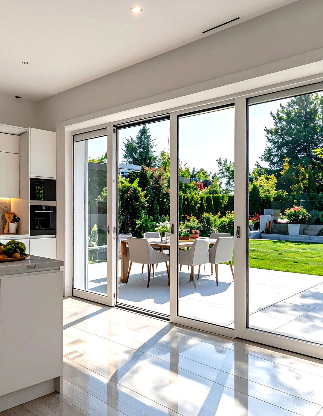Bifold kitchen french door - 30 kitchen French door ideas