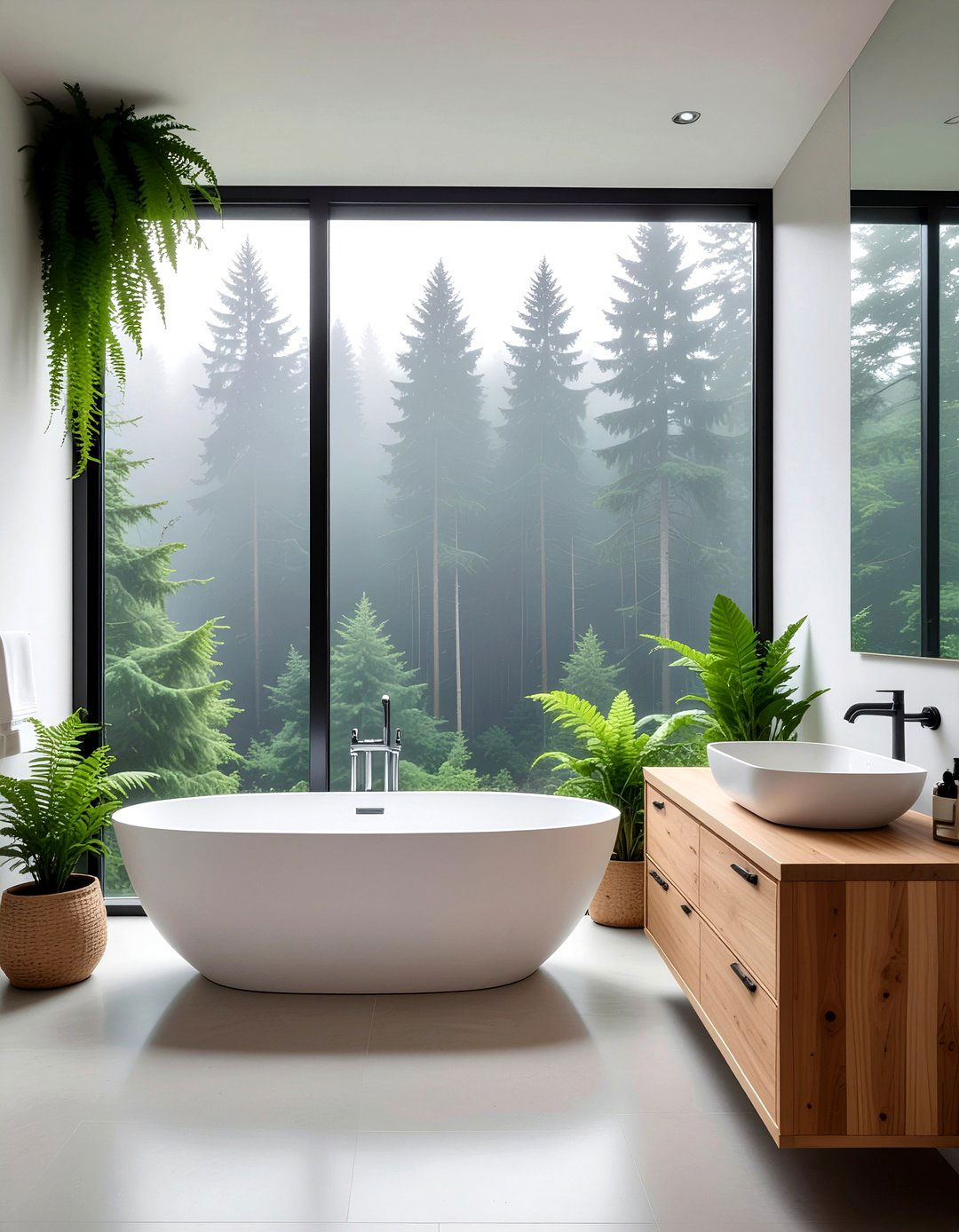 Biophilic Bathroom - 30 nature-inspired bathroom ideas