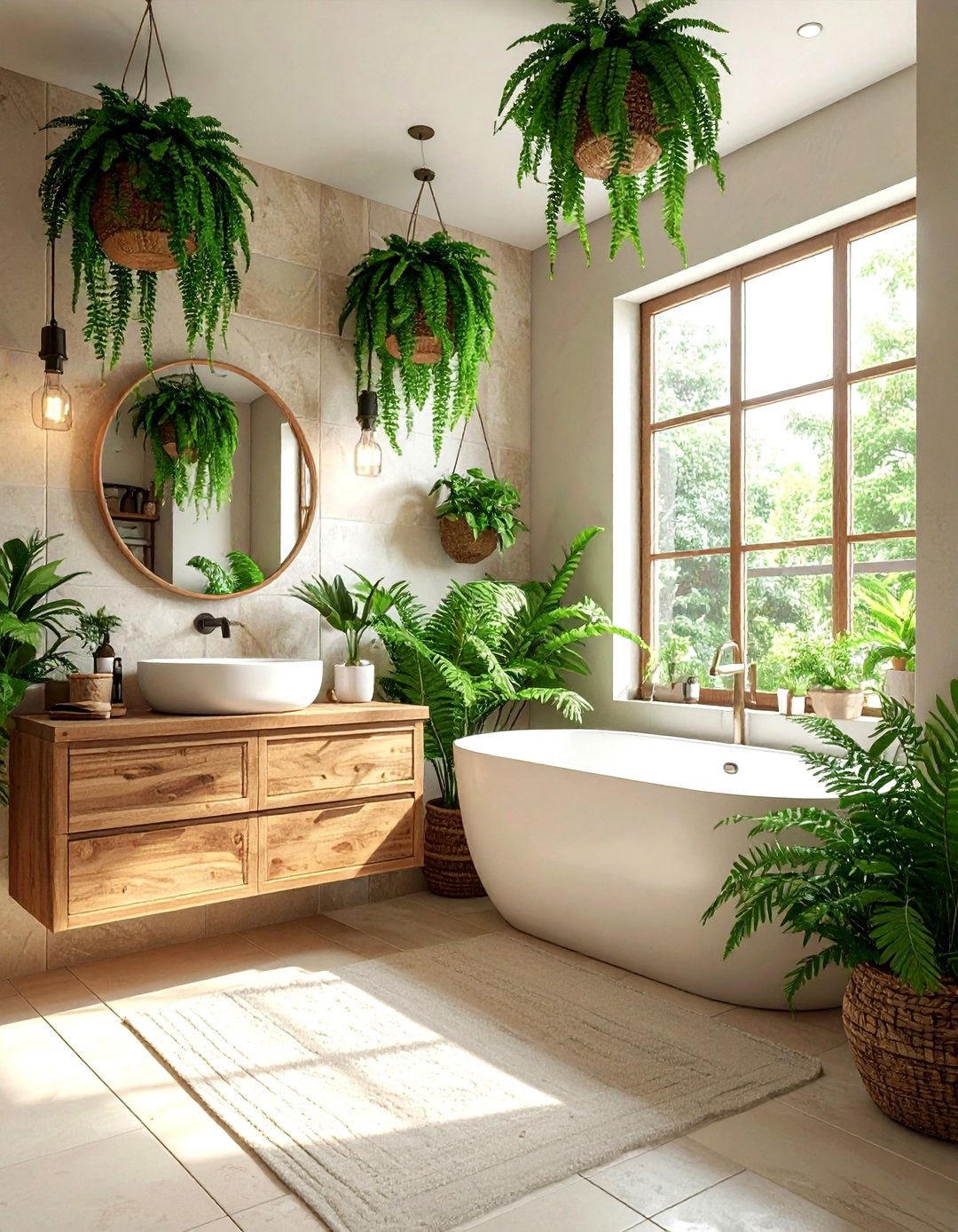 Biophilic Bathroom - 30 serene bathroom ideas