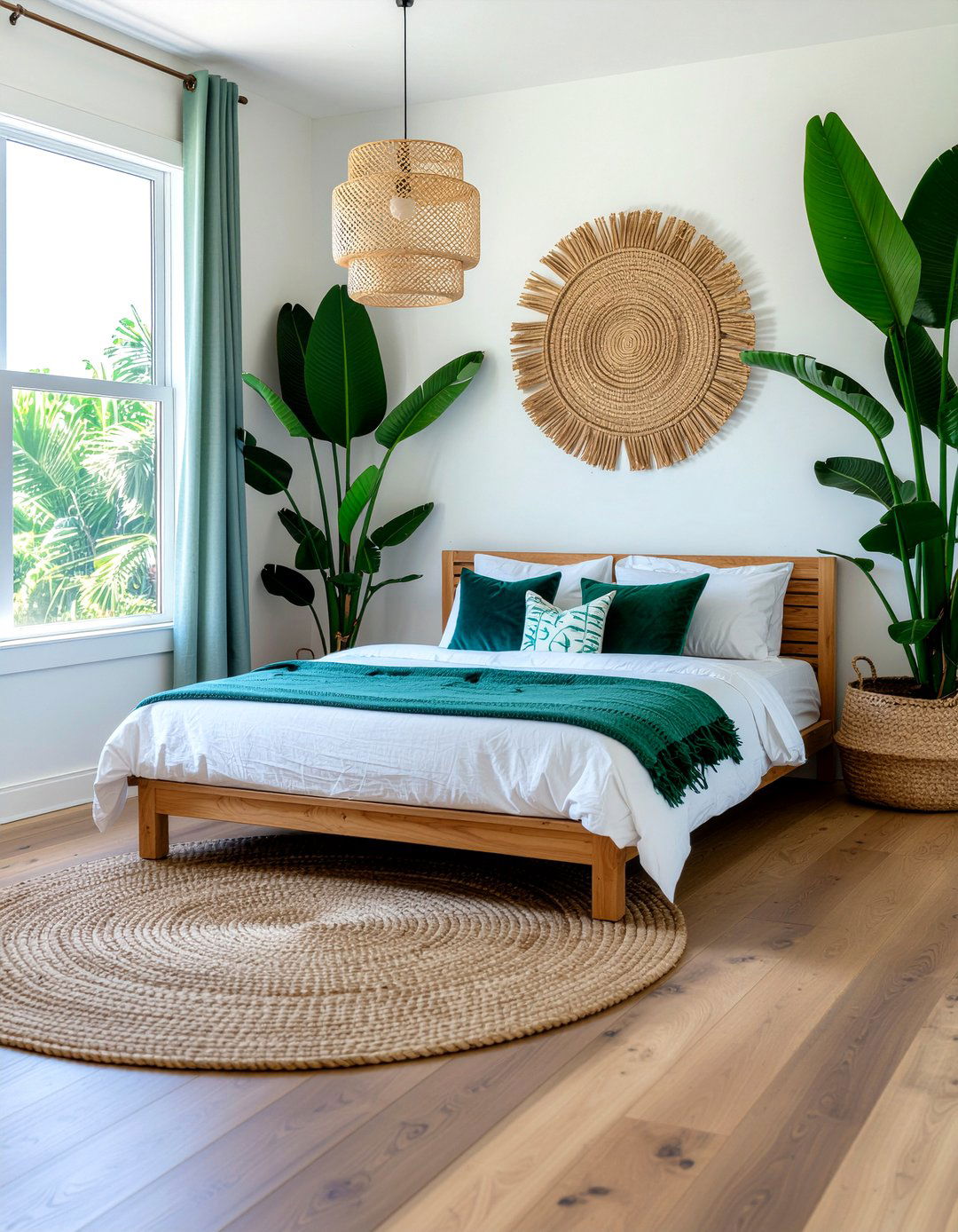 Biophilic Bedroom Style - 30 seagrass bedroom ideas