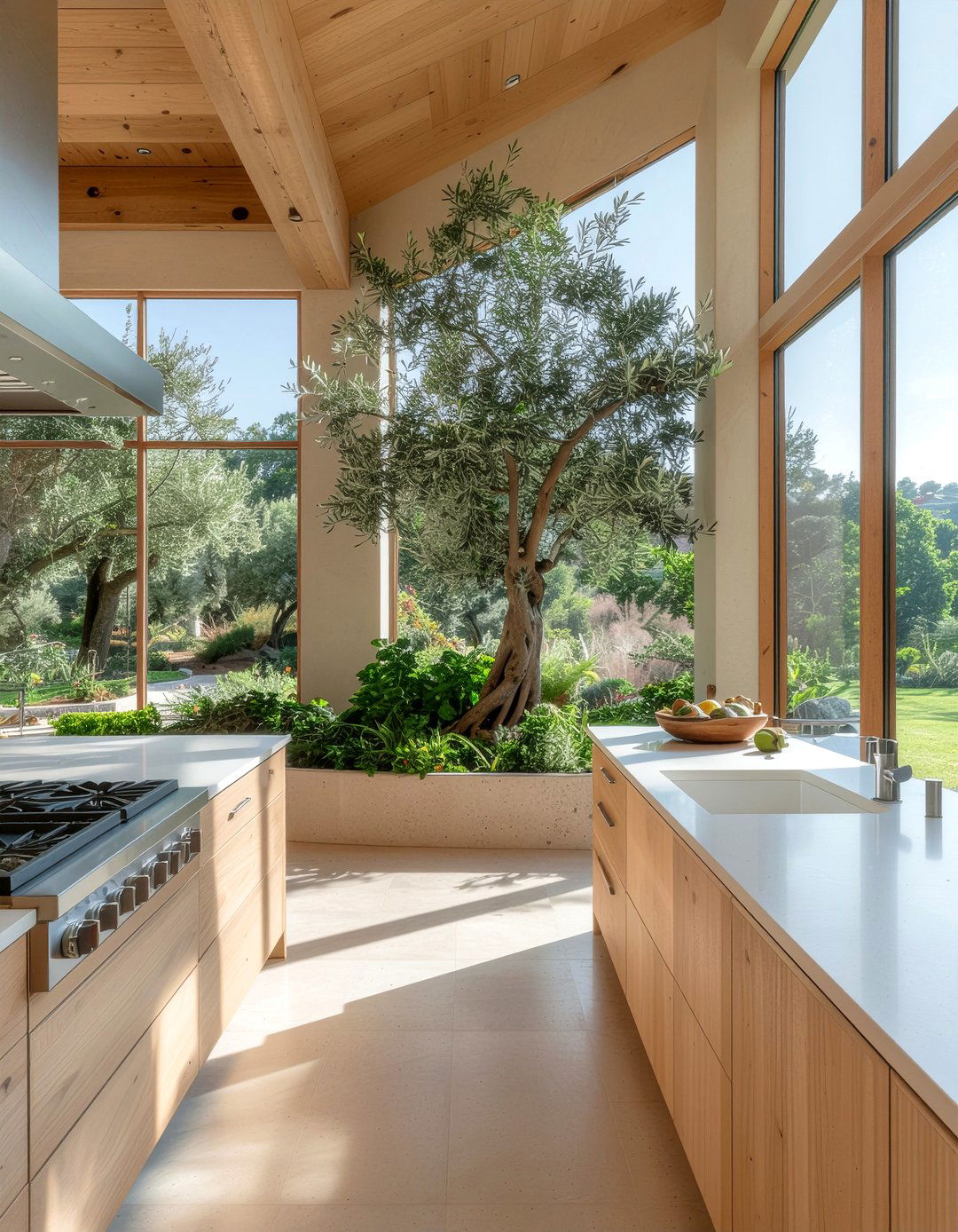 Biophilic Design - 30 collected kitchen ideas