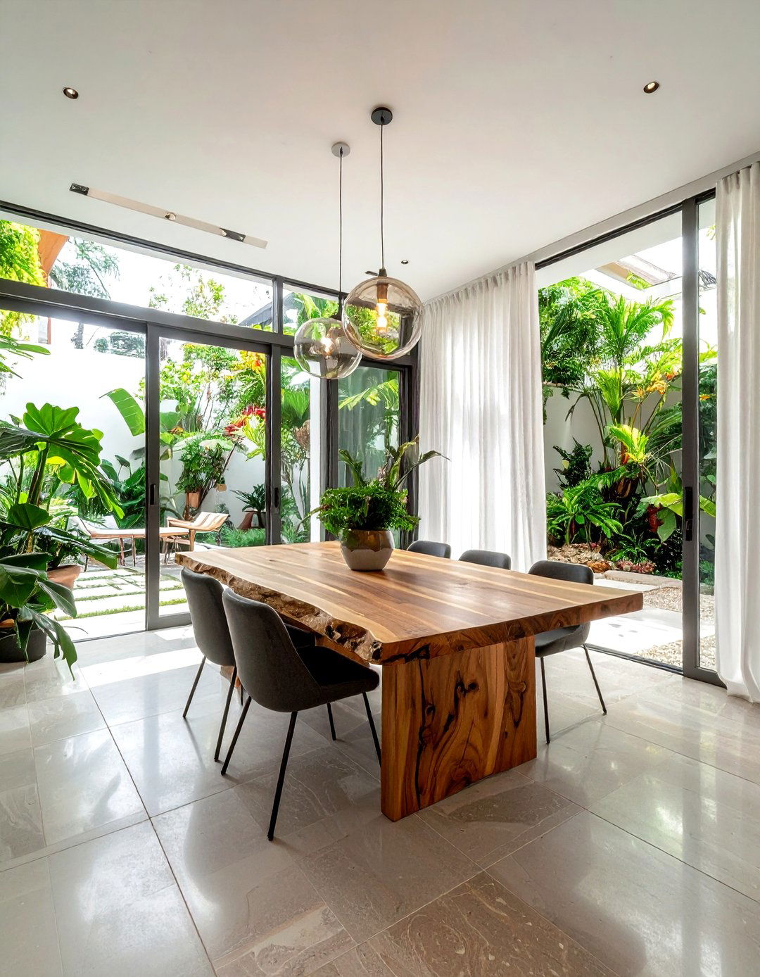 Biophilic Dining Room - 30 architect-designed dining room ideas