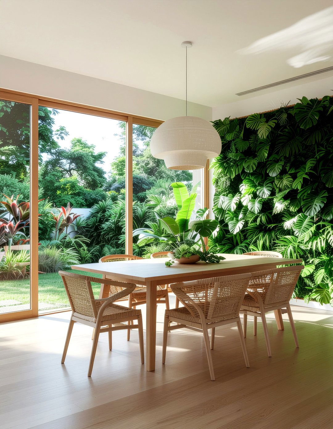 Biophilic Dining Room - 30 dining room inspiration ideas