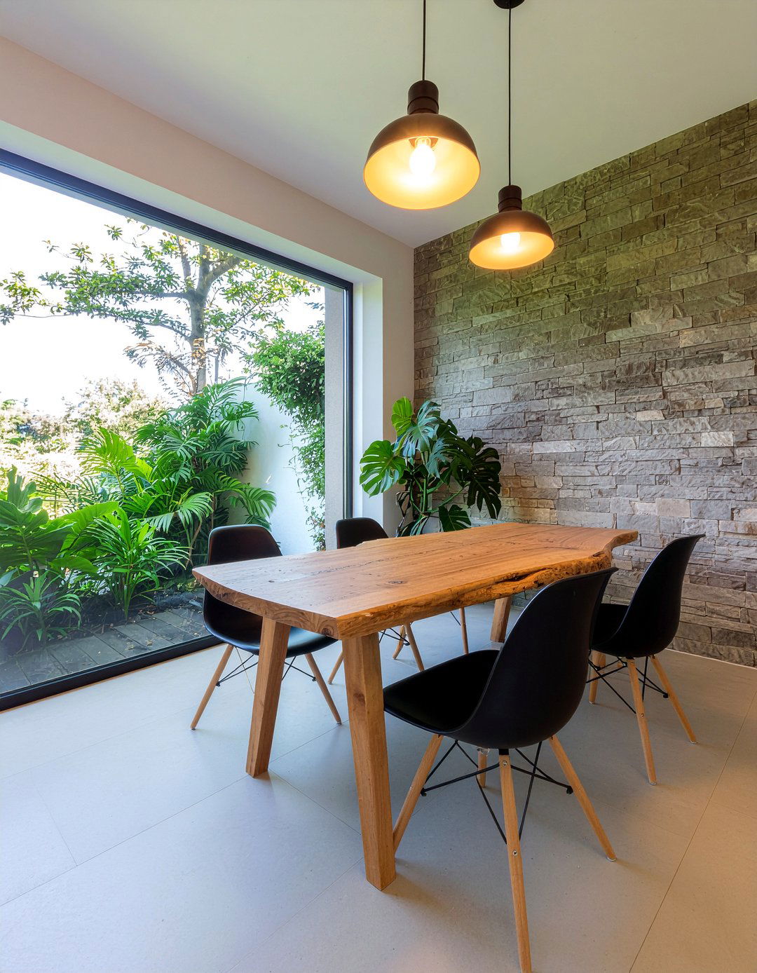 Biophilic Dining Room - 30 dining room personality ideas