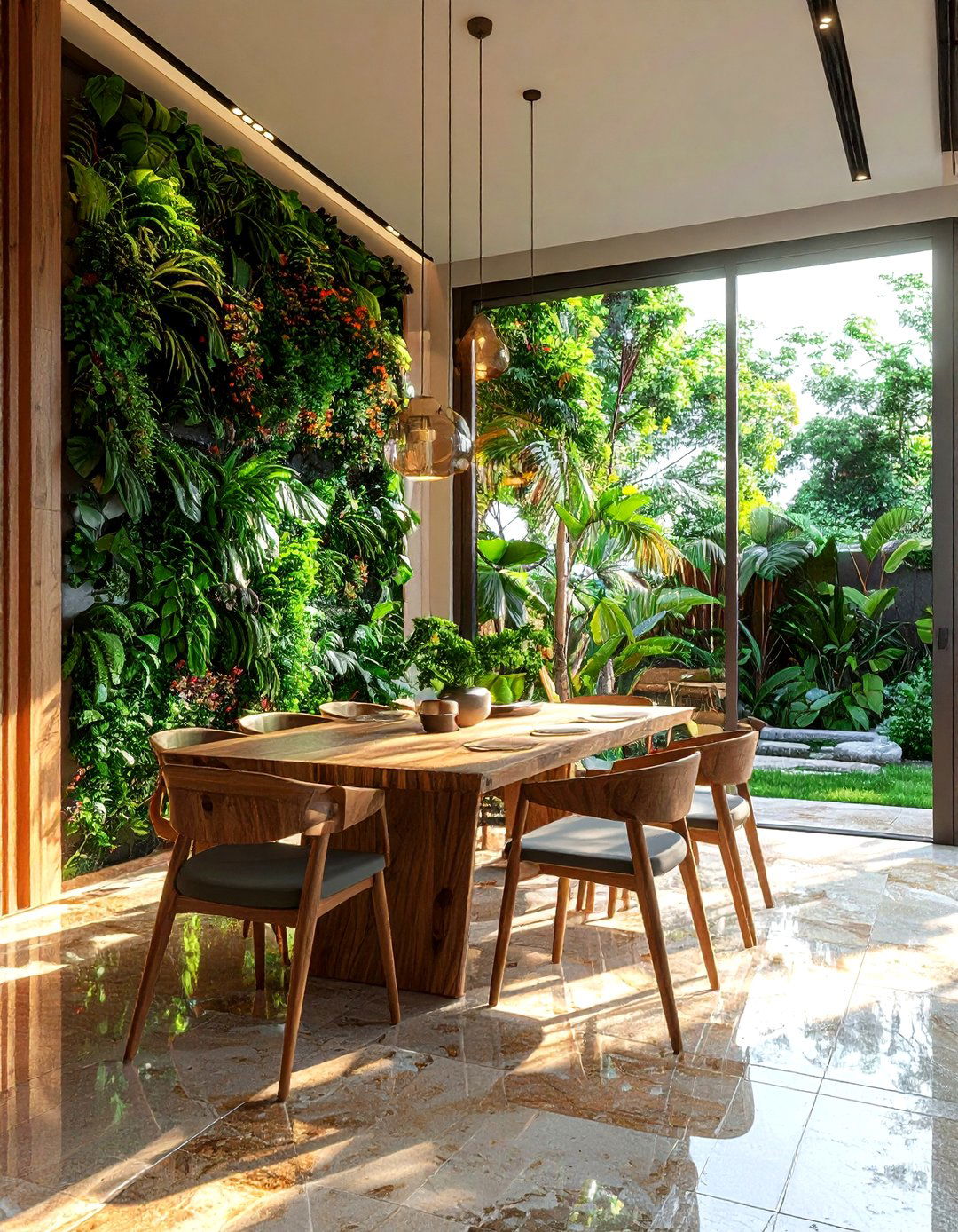 Biophilic Dining Room - 30 bespoke dining room ideas