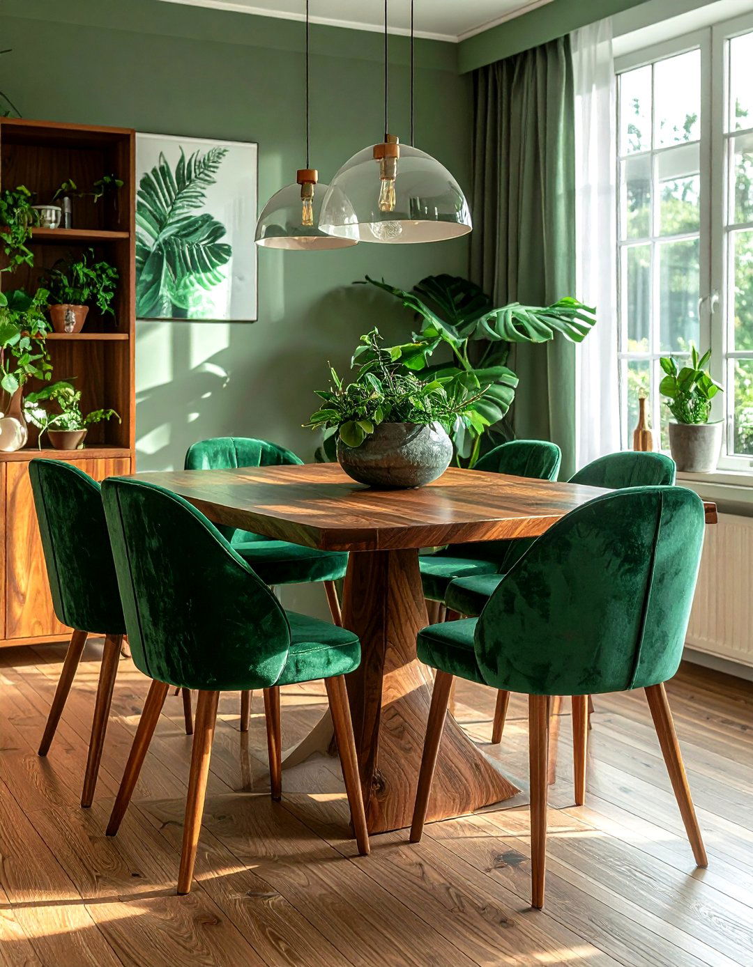 Biophilic Dining Room - 30 peaceful dining room ideas