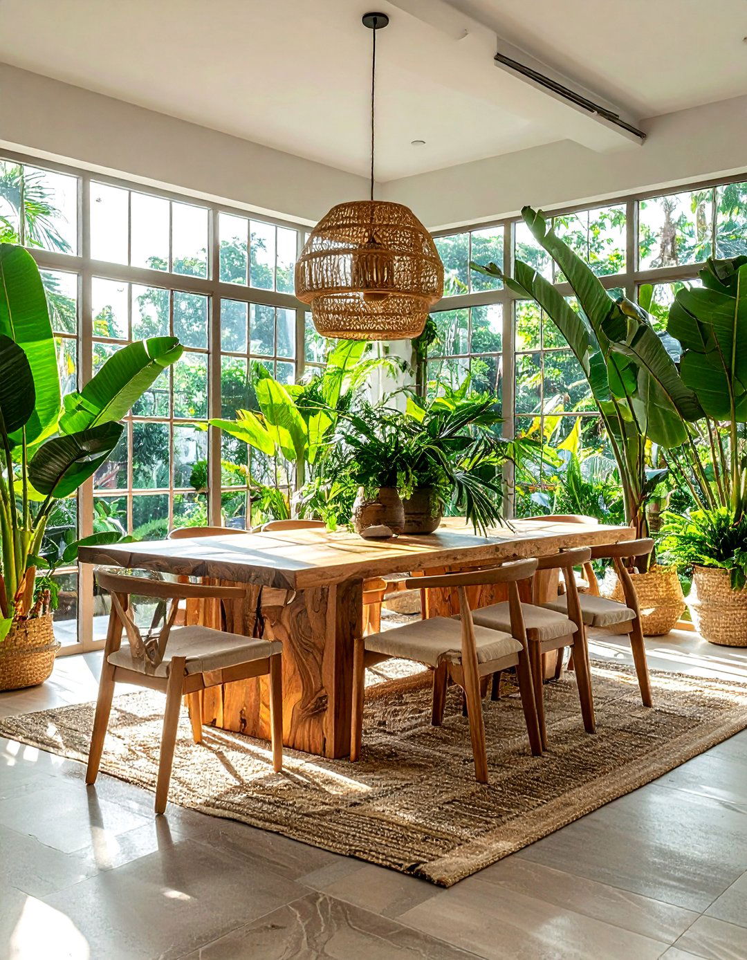 Biophilic Dining Room - 30 Puerto Rican dining room ideas
